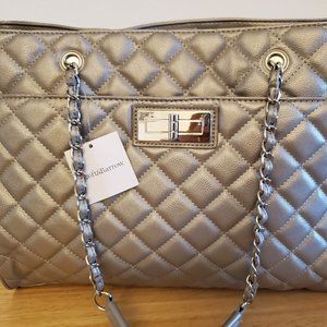 Croft & Barrow Pewter Shoulder or Hand Bag